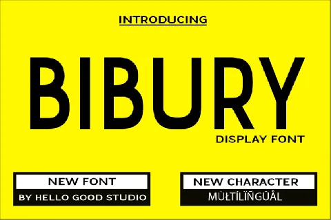 Bibury font