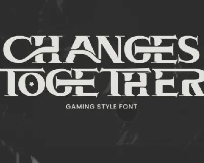 Changes Together font