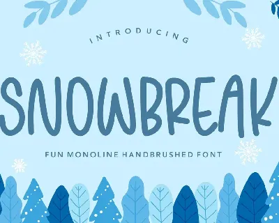 SNOWBREAK font