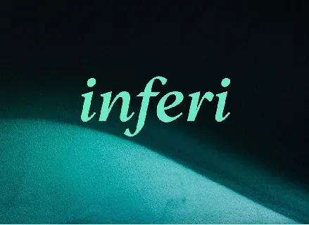 Inferi Family font