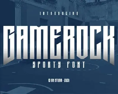 Gamerock Display font