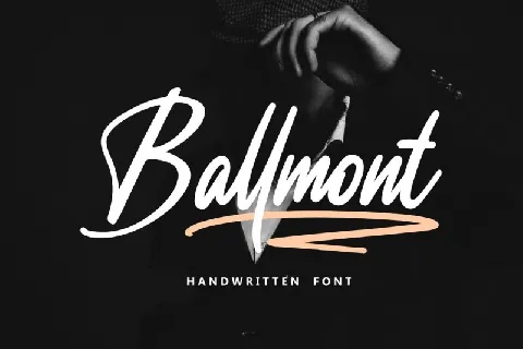 Ballmont Script font