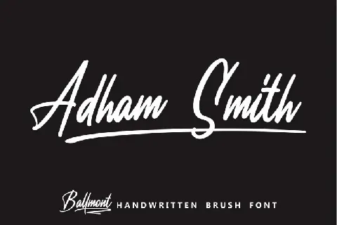 Ballmont Script font