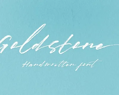 Goldstone font
