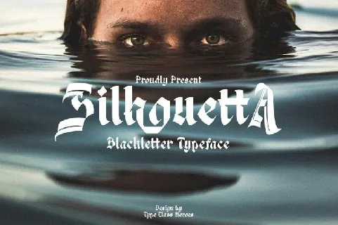 Silhouetta Blackletter font