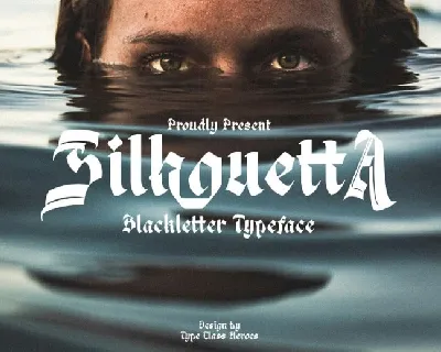 Silhouetta Blackletter font