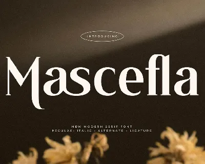 Mascefla font