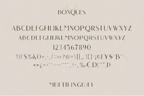 Angelic Bonques font