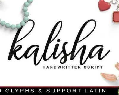 Kalisha Script Free font