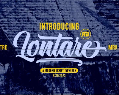 Lontare font