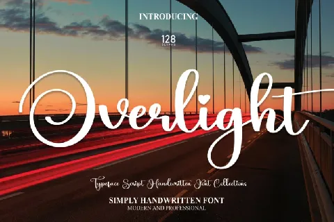 Overlight Script font