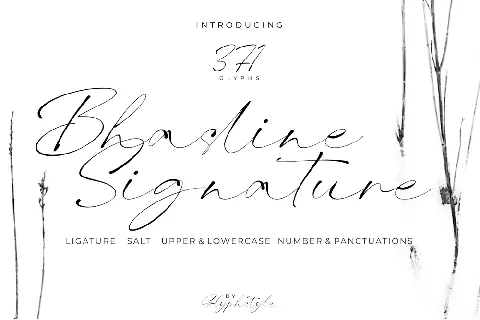 Bhasline font