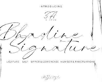 Bhasline font