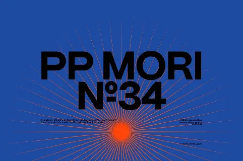 PP Mori Family font