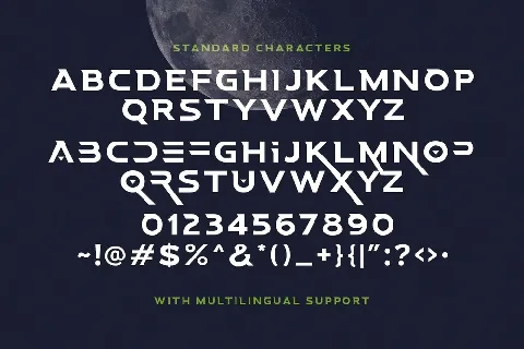 Space Boards font