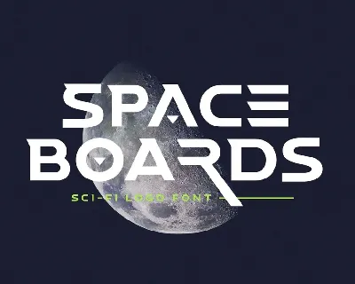 Space Boards font