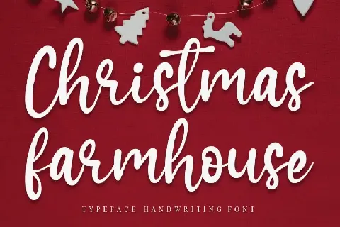 Christmas Farmhouse Script font