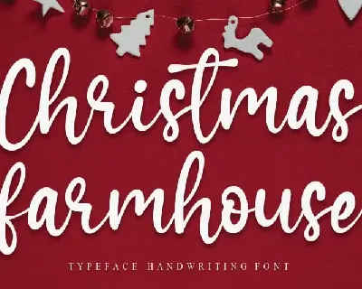 Christmas Farmhouse Script font