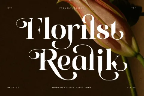 Florilst Realik font