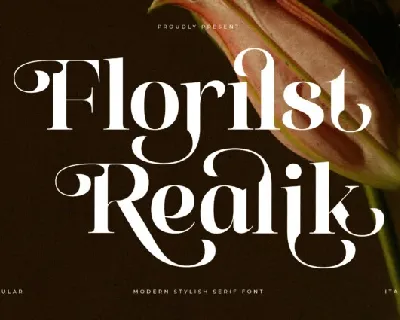 Florilst Realik font
