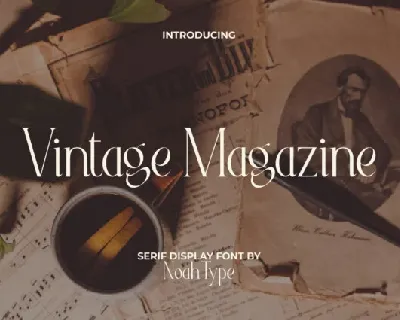 Vintage Magazine font