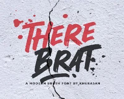 There Brat font