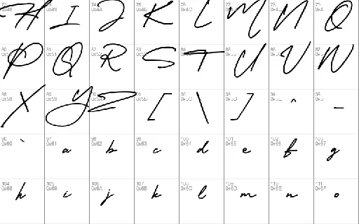 Amerika Signature font