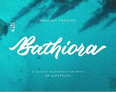 Bathiora font