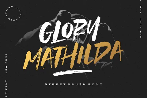 Glory Mathilda font