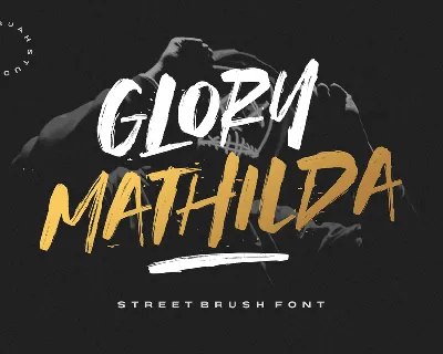 Glory Mathilda font