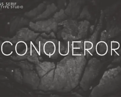 Conqueror font