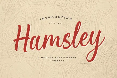 Hamsley font