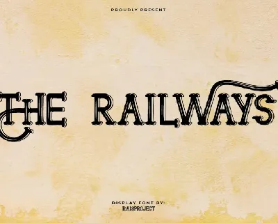 The Railways font