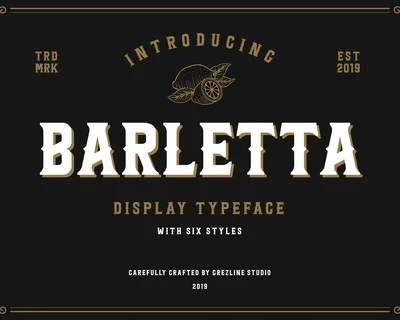 Barletta font