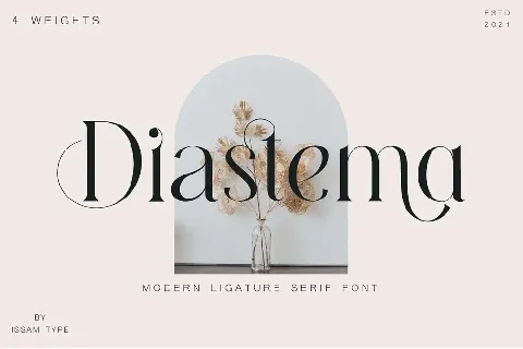 Diastema font