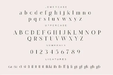 Diastema font