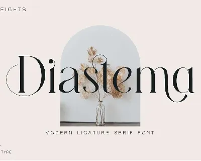 Diastema font