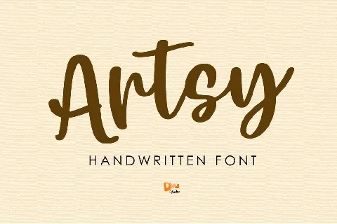 Artsy font