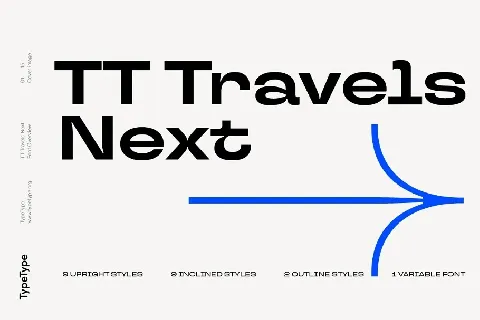 TT Travels Next Family font