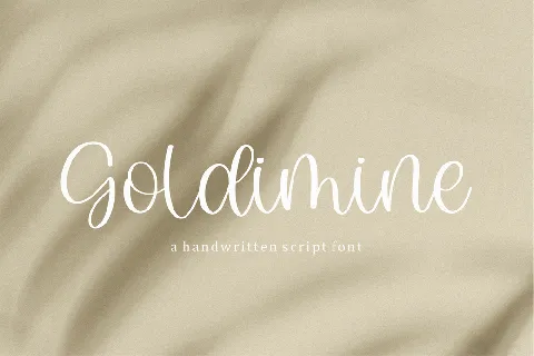 Goldimine font