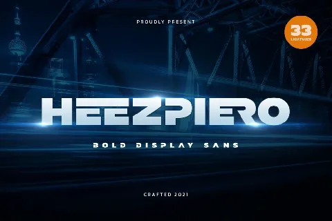 Heezpiero font