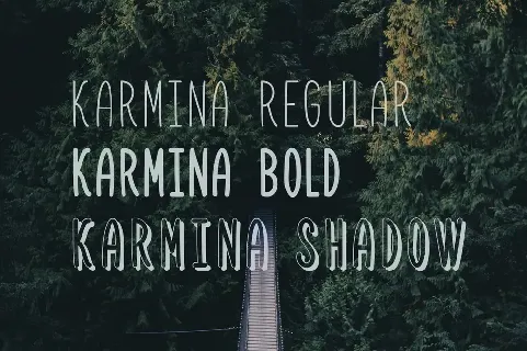 Karmina Handwritten font