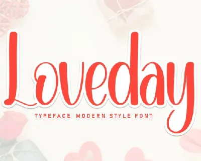 Loveday Script font