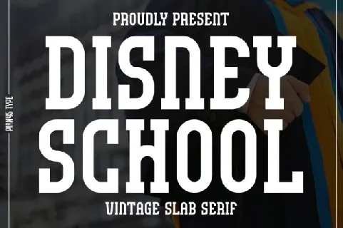 Disney School font