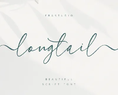 longtail font