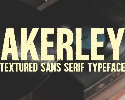 Akerley font