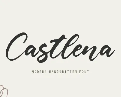 Castlena font