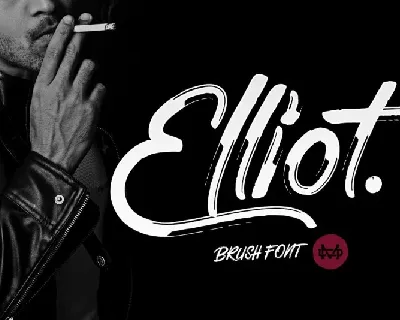 Elliot Brush font