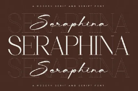 Seraphina Duo font
