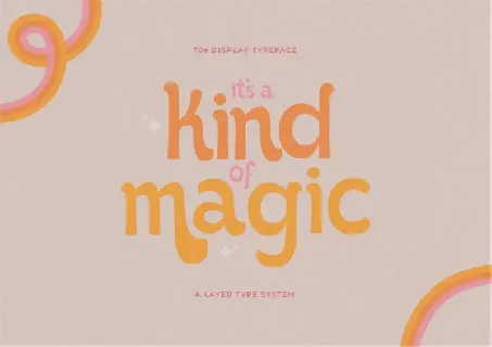 Itâ€™s Kind of Magic Script font